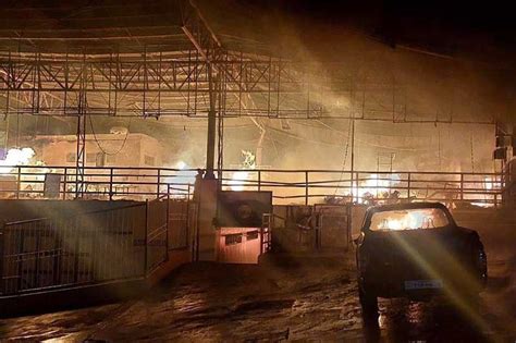 baguio city fire|Fire razes parts of Baguio City Public Market .